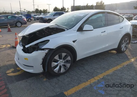 2021 Tesla Model Y Long Range Dual Motor All-Wheel Drive из США, поврежденный, VIN 5YJYGDEE6MF284168